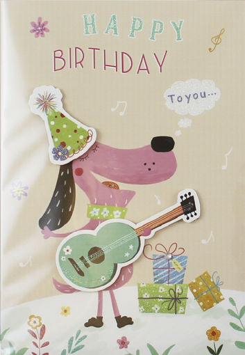 Picture of HAPPY BIRTHDAY CARD GUITAR